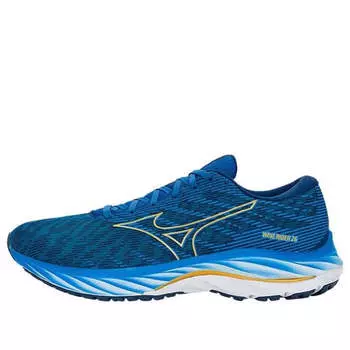 Кроссовки wave rider 26 'snorkel blue gold' Mizuno, синий