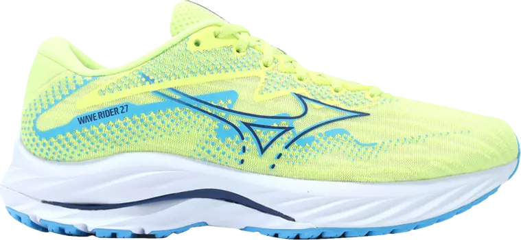 Кроссовки Wave Rider 27 'Sharp Green Navy Peony', зеленый