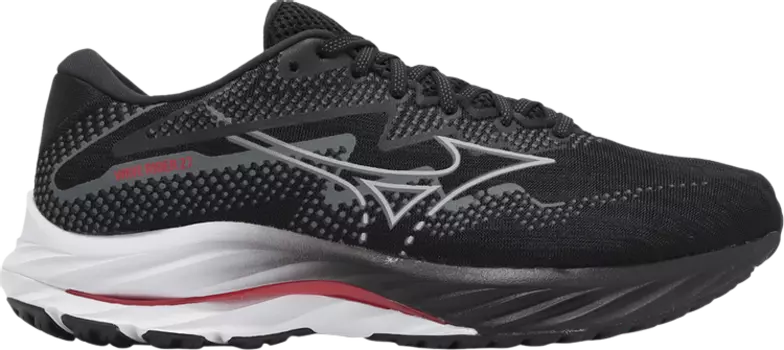 Кроссовки Wave Rider 27 Super Wide 'Black Nickel Cayenne', черный