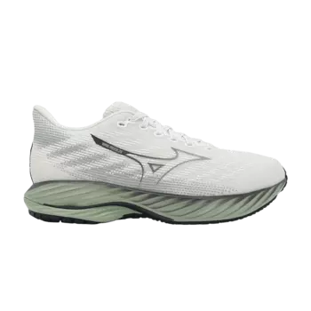 Кроссовки Wave Rider 28 Super Wide 'Snow White Frosty Green', кремовый