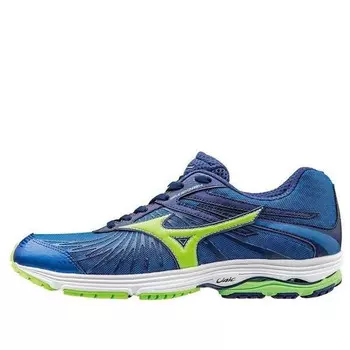 Кроссовки wave sayonara 4 'blue green' Mizuno, синий