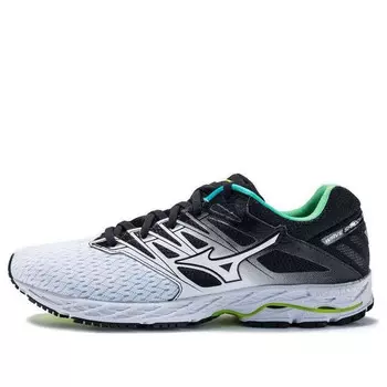 Кроссовки wave shadow 2 'white black' Mizuno, белый