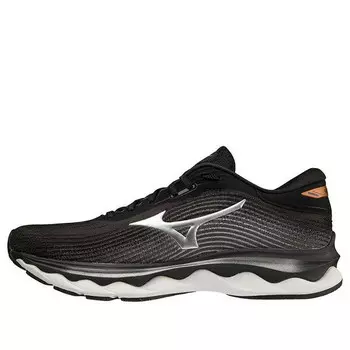 Кроссовки wave sky 5 'black' Mizuno, черный
