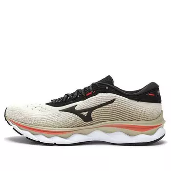 Кроссовки wave sky 5 'black sand' Mizuno, черный
