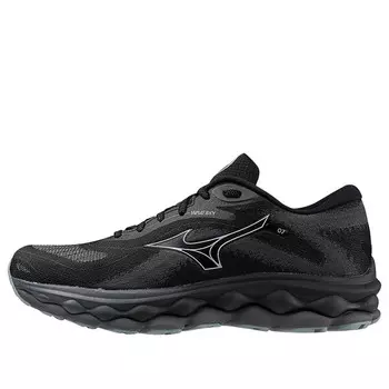 Кроссовки wave sky 7 'black' Mizuno, черный