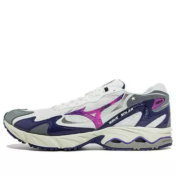 Кроссовки wave solar 'blue purple silverwhite' Mizuno, синий