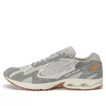 Кроссовки wave solar 'grey' Mizuno, серый