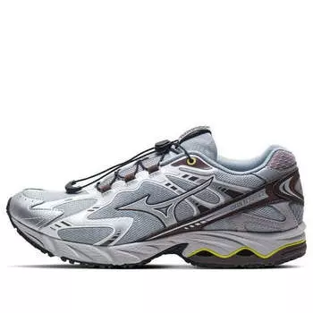 Кроссовки wave solar 'grey silver' Mizuno, серый
