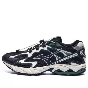 Кроссовки wave solar v2 'black lifestyle low' Mizuno, черный