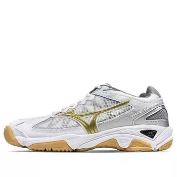Кроссовки wave supersonic cn 'white gold' Mizuno, белый