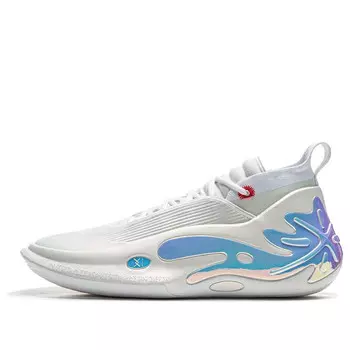 Кроссовки way of wade 11 'flash silver' Li-Ning, серебряный