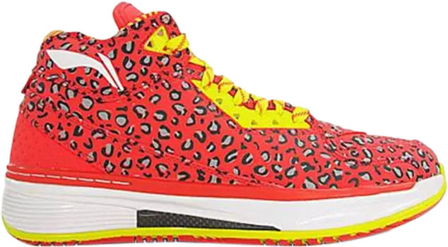 Кроссовки Way of Wade 2 Red Leopard, красный