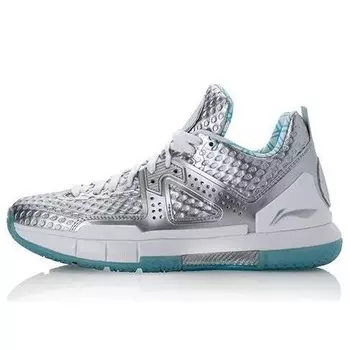 Кроссовки way of wade 5 Li-Ning, серебряный
