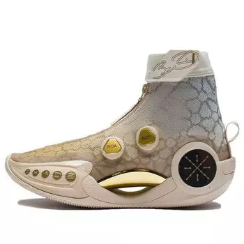 Кроссовки way of wade 9 бесконечность Li-Ning, золотой