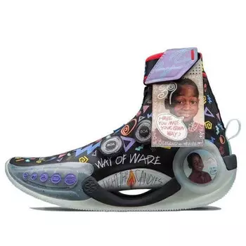 Кроссовки way of wade 9 бесконечность Li-Ning, черный