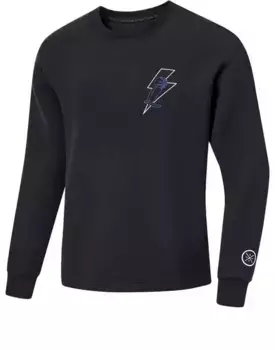 Кроссовки way of wade love & passion sweatshirt 'black' Li-Ning, черный