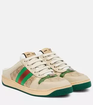 Кроссовки Web Stripe Screener Gucci, Ns/Dm/Vb/Ns-Nr-Ns/Mw