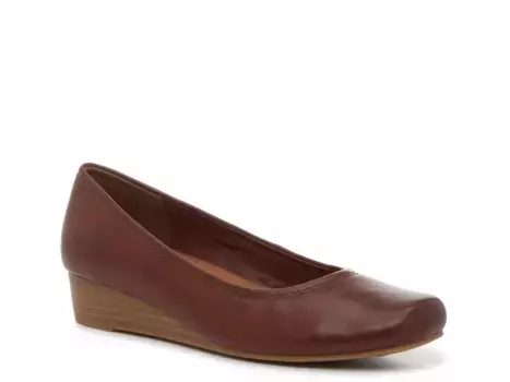 Кроссовки Wedge Slip-On Baretraps, Dark Cognac