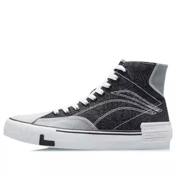 Кроссовки wei wu холст hi Li-Ning, черный