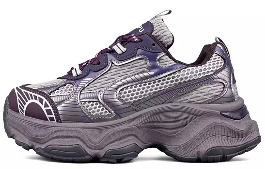 Кроссовки WENPU/Wenpu Chunky Sneakers Unisex Low-top, черный