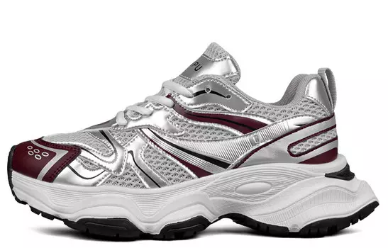 Кроссовки WENPU/Wenpu Chunky Sneakers Women's Low-top, красный