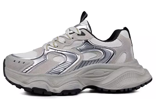 Кроссовки WENPU/Wenpu Chunky Sneakers Women's Low-top, золотой