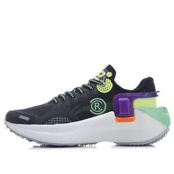Кроссовки ветрозащитный диапазон необходимый Li-Ning, черный