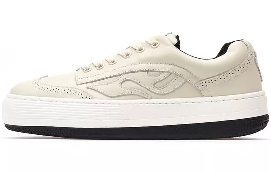 Кроссовки WILD PITCH Skateboarding Shoes Unisex Low-top Off White, цвет Off White