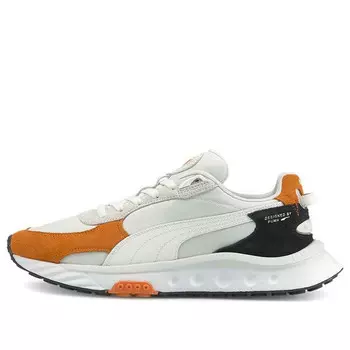 Кроссовки wild rider rollin 'white vibrant orange' Puma, оранжевый