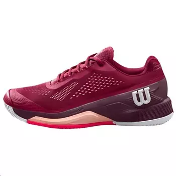 Кроссовки Wilson Rush Pro Tennis Shoes Women's Low-top, красный