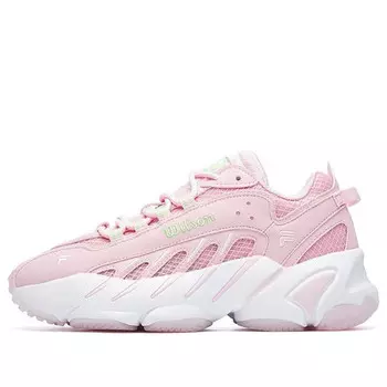 Кроссовки wilson x ade retro shoe pink Fila, розовый