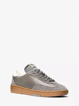 Кроссовки Wilton из кожи и замши Michael Kors, серый