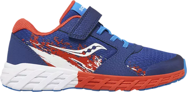 Кроссовки Wind 2.0 A/C Big Kid 'Navy Red', синий