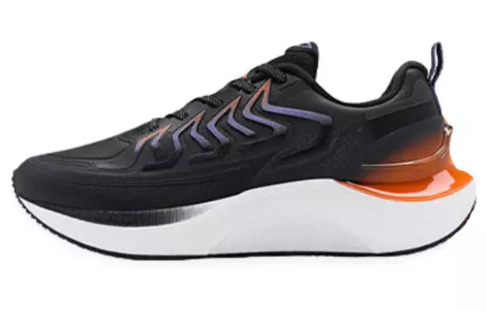 Кроссовки Wind And Fire 27 Generations для бега мужские с низким верхом Scar черные/коричневые Xtep