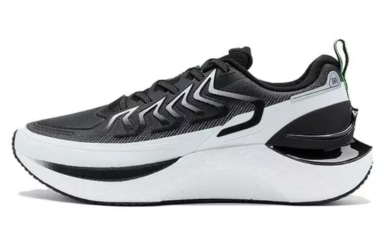 Кроссовки Wind And Fire 27 Generations для бега мужские с низким верхом черного/белого цвета Xtep