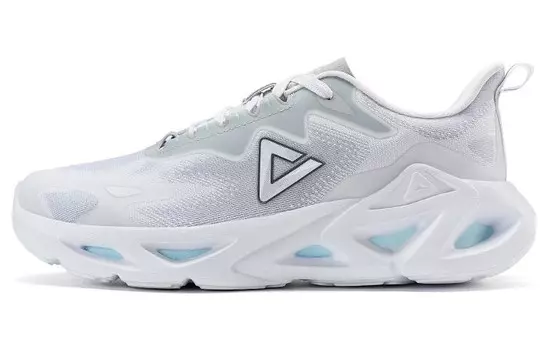 Кроссовки Wind Cave для бега мужские с низким верхом белые/серые/синие Peak