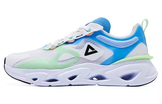 Кроссовки Wind Cave для бега мужские с низким верхом белые/синие Peak