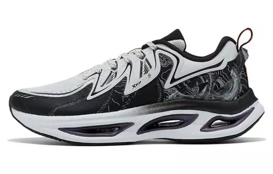 Кроссовки Wind & Fire 26th Generation для мужчин с низким верхом, белые/черные Xtep