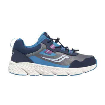 Кроссовки Wind Shield 3.0 Big Kid Saucony, синий