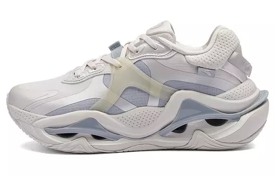 Кроссовки Wind Whirlpool для бега мужские с низким верхом серый/белый 361°