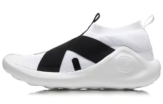 Кроссовки винтажные LINING, черный/белый