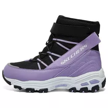 Кроссовки winter comfy boots 'black purple' Skechers, черный