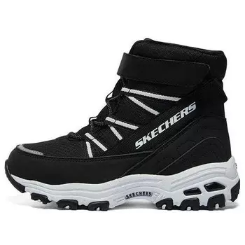 Кроссовки winter comfy boots 'black white' Skechers, черный