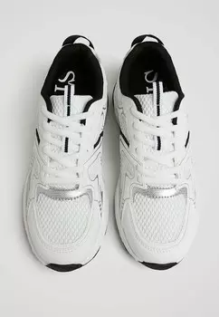 Кроссовки WITH DETAIL Stradivarius, белый