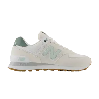 Кроссовки Wmns 574 'Sea Salt New Spruce', кремовый