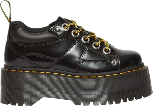 Кроссовки Wmns 5-Eye Max Buttero Leather Platform 'Black Buttero', черный