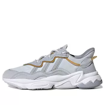 Кроссовки (WMNS) Adidas Originals Ozweego 'Grey /Yellow' GX8823, серый