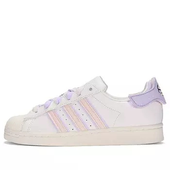 Кроссовки (WMNS) adidas Originals Superstar 'White Purple Pink' H03727, белый