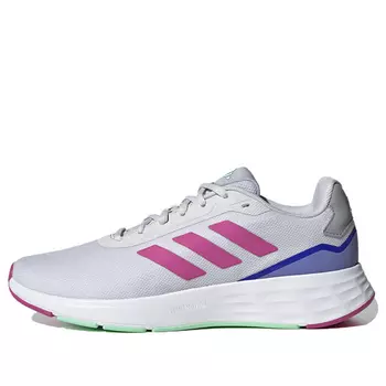 Кроссовки (WMNS) Adidas Start Your Run Tenis 'Lucid Fuchsia' HP5671, белый