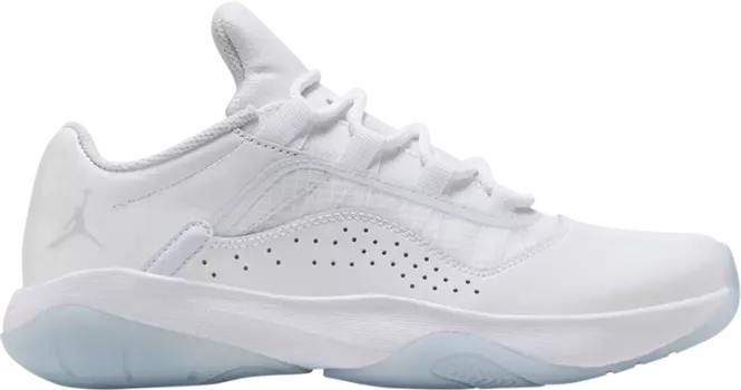 Кроссовки Wmns Air Jordan 11 CMFT Low 'White Ice Blue', белый